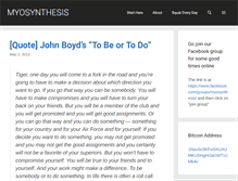 Tablet Screenshot of myosynthesis.com